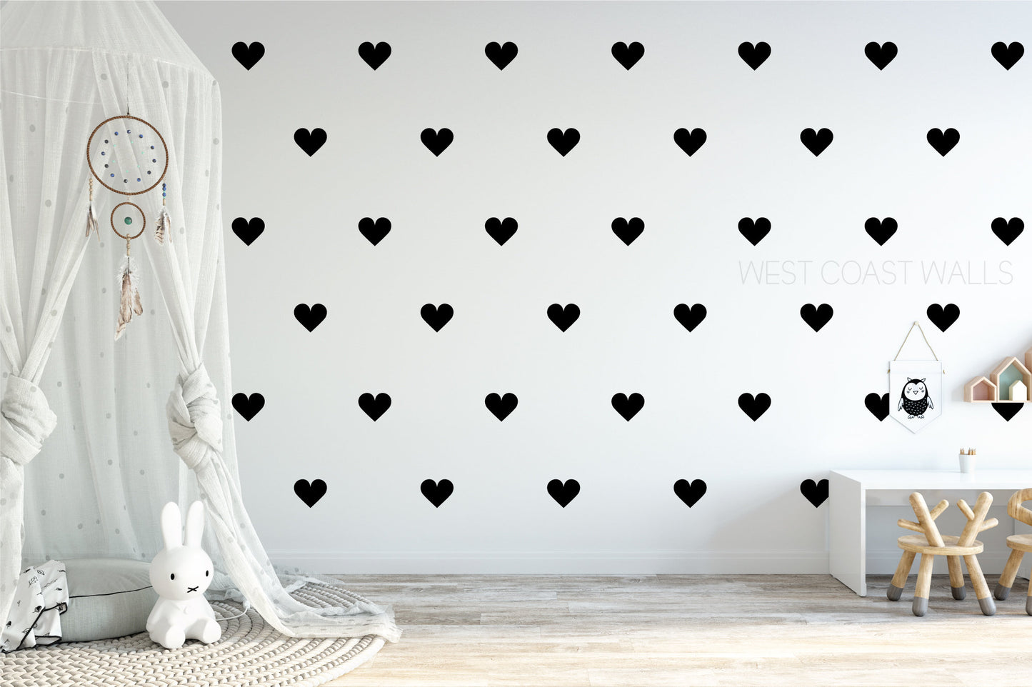 Heart Decals