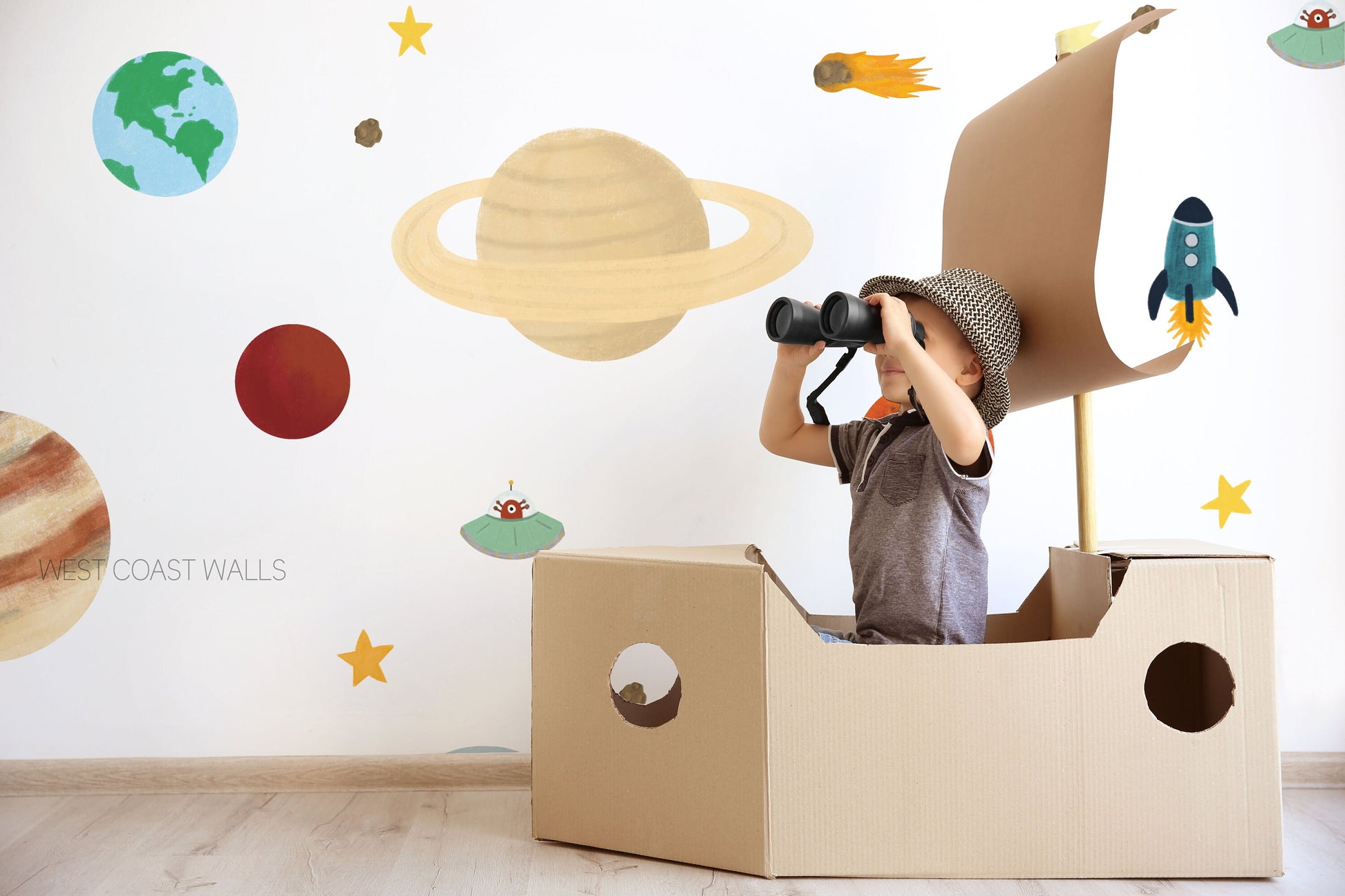 Solar System Removable Wall Decals