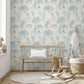 Jungle Toile Wallpaper